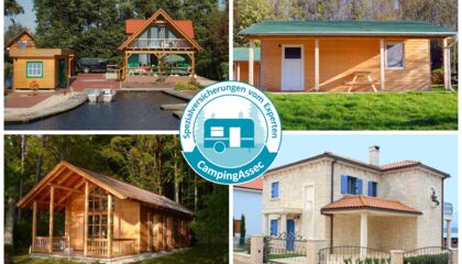 Wochenendhausversicherung / Gartenhausversicherung / Ferienhausversicherung - für Gebäude & Inventar - CampingAssec
