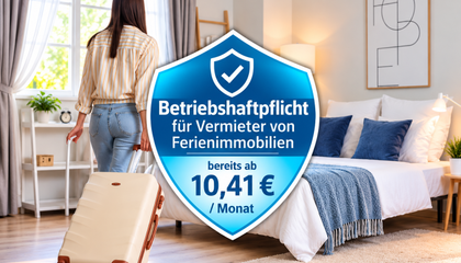 Vermieterhaftpflicht für Ferienwohnung & Ferienhaus von CampingAssec