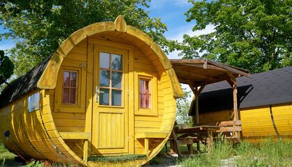 Campingfass, Schlafffass und Finnhaus versichern beim Experten CampingAssec